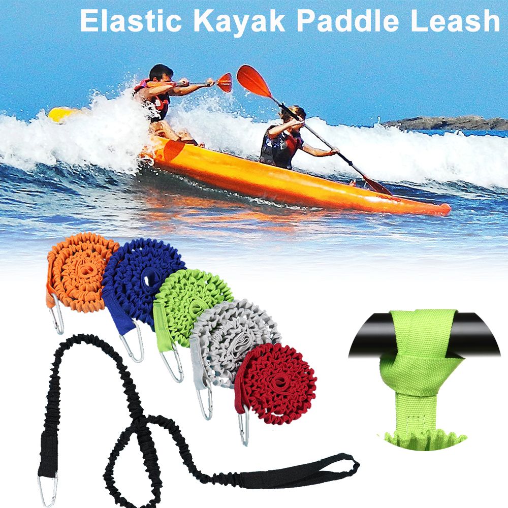 Regulowana elastyczna smycz do – Fishing Kayak Paddle Leash recenzja i cena