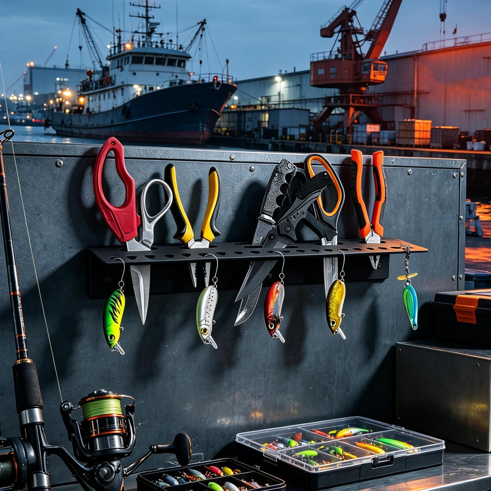 Akrylowy organizer na narzędzi – Fishing Kayak Rod Holder recenzja i cena